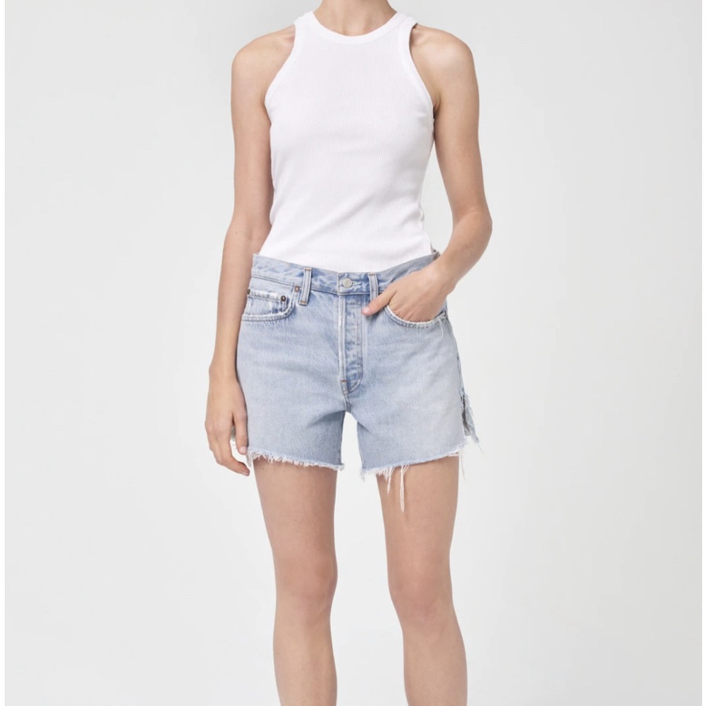 Agolde Parker Long Short in Jinx